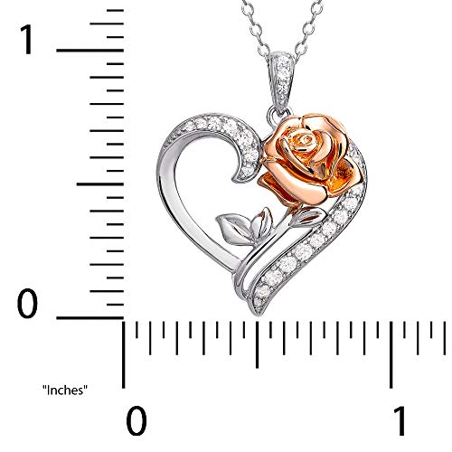 Enchanted Rose Heart Necklace Enchanted Rose Heart Necklace